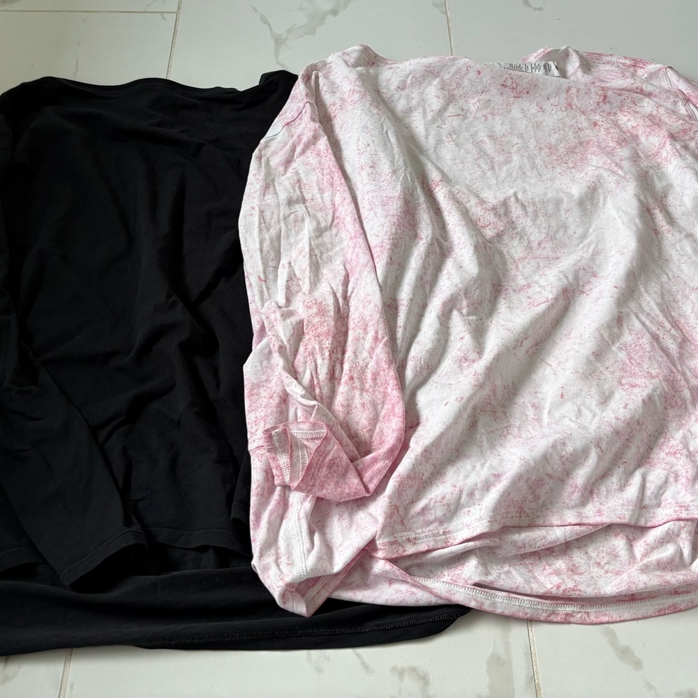 Lululemon back in action shirt